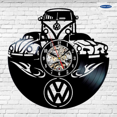 Volkswagen Vinyl Record wall Clock Quartz Clock