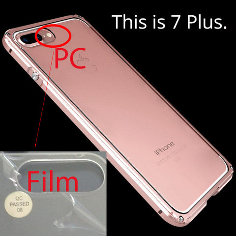 iPhone 7  Aluminum Frame For iPhone 7 Plus Shockproof Case