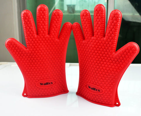 Cooking Baking BBQ glove Heat Resistant Silicone