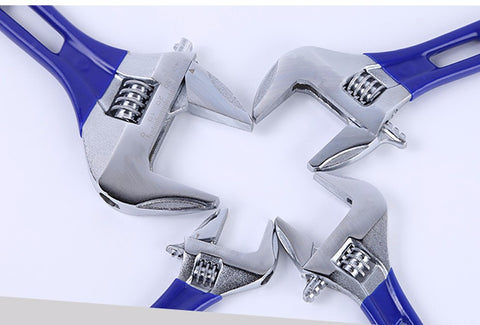 1Piece 4" Adjustable Wrench Universal Spanner Wrench