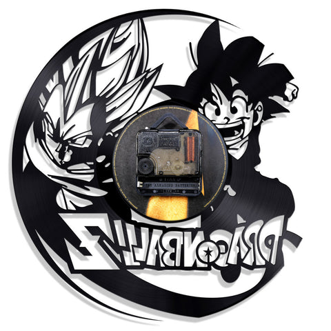 Dragon Ball Z Vinyl Record wall Clock Quartz Clock