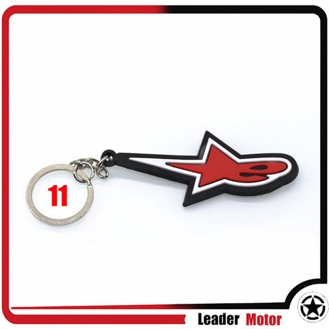 YAMAHA KAWASAKI SUZUKI HONDA 46 CBR GSX-R FZ1 NINJA Motorcycle Accessories Cool Rubber Keychain