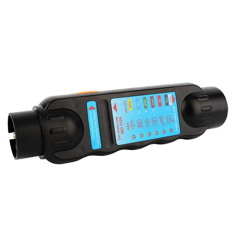 7 Pin Car Truck Trailer Plug Socket Tester Wiring Circuit Light Test Tool