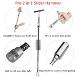 PDR Tools Paintless Dent Repair Tools Dent Puller Slide Hammer Reverse Hammer Aluminum kit