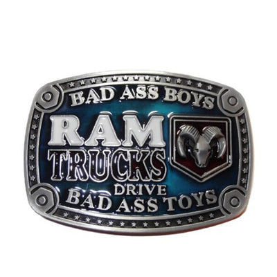 Bad Ass Ram Belt Buckle