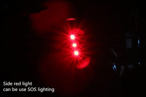 Multifunction Solar LED Flashlight Rechargeable Portable Torch hard Lights outdoor camping lamps +Safety Hammer +Power Bank
