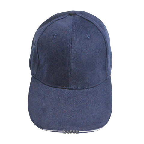 Bright Glow in Dark Reading Fishing  Light Up LED  Hat Baseball Caps