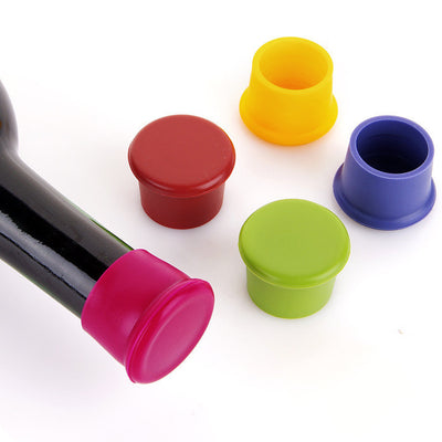 Silicone Wine Bottle Stoppers Kitchen Bar Tools 1pc