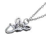 Chihuahua animal dog heart charm pendant necklace