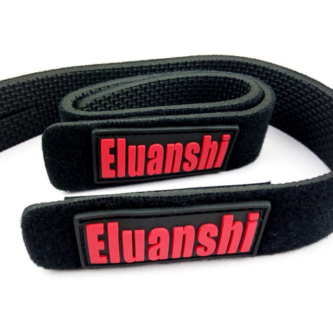 4 PCS/Lot Eluanshi Lure Fishing wheel reel net Belt  Strap Rod Tie Suspenders  Fishing Tackle box vest Accessories