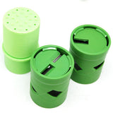 Green ABS Vegetable Fruit Shred Twister Cutter Spiral Slicer