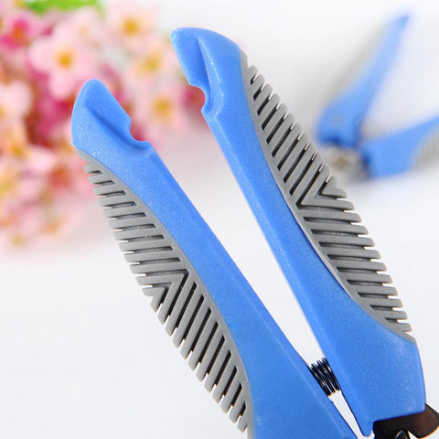 Pet Toe Care Nail Scissors Professional Dog Nail Clippers And Trimmer With Massage Handle 13*5cm