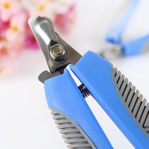 Pet Toe Care Nail Scissors Professional Dog Nail Clippers And Trimmer With Massage Handle 13*5cm