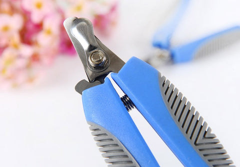 Pet Toe Care Nail Scissors Professional Dog Nail Clippers And Trimmer With Massage Handle 13*5cm