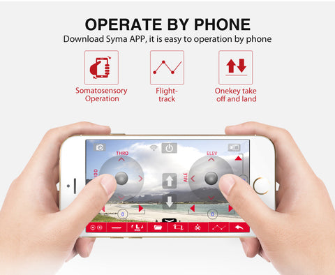 X5UW Drone with WiFi Camera HD 720P Real-time Transmission FPV Quadcopter 2.4G 4CH RC