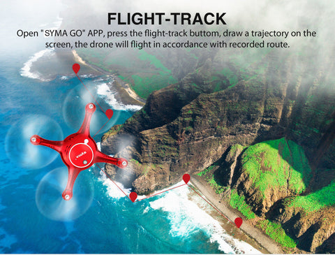 X5UW Drone with WiFi Camera HD 720P Real-time Transmission FPV Quadcopter 2.4G 4CH RC