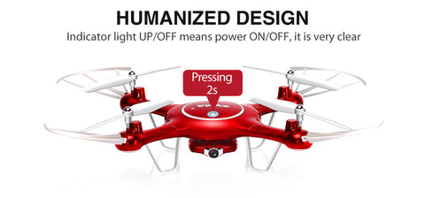 X5UW Drone with WiFi Camera HD 720P Real-time Transmission FPV Quadcopter 2.4G 4CH RC