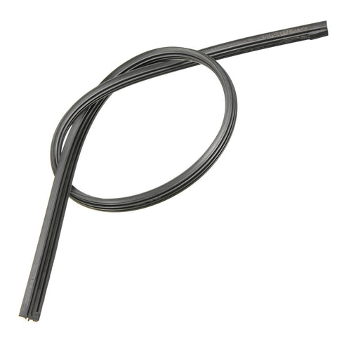 Brand New 2x Universal 6mm 26 Black Natural Rubber Wiper Blade Frameless For Car Bus Windshield