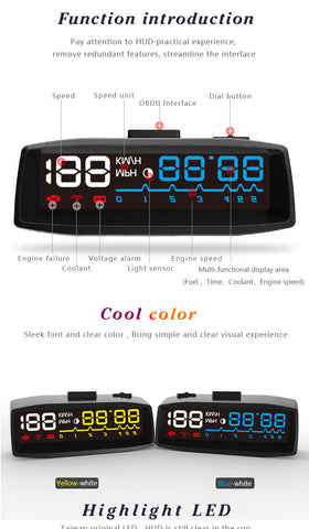 EANOP EN-SMART Headup Display Smart Projector OBD II EOBD