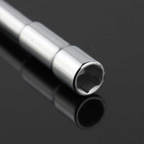 10mm L type angled socket wrench spanner with thru hole, Chome vanadium