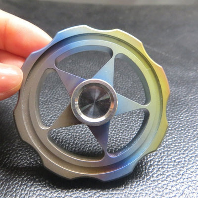 Tri-Spinner Fidgets Toy Metal EDC Sensory Fidget