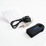 3.5mm Bluetooth v3.0 with EDR wireless bluetooth car kit adapter aux audio adapter fc of car buyers free shipping