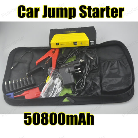 0000 Portable Car Jump Starter Power Bank with 2 USB