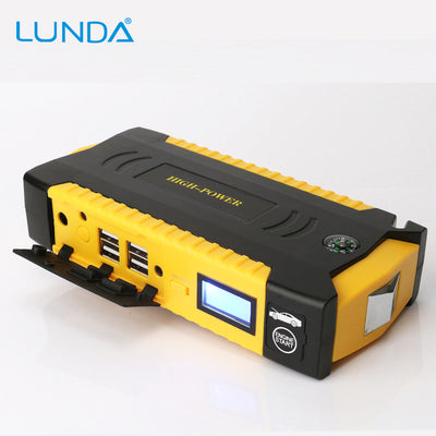 600A Peak Current Portable Car Jump Starter Charger Power Bank