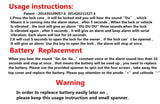 New Security Protect Anti Motorcycle Thief Electric Bike Scooter Wheel Brake Disc Alarm Lock Zinc Alloy Siren