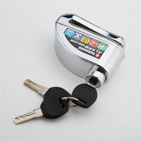 New Security Protect Anti Motorcycle Thief Electric Bike Scooter Wheel Brake Disc Alarm Lock Zinc Alloy Siren