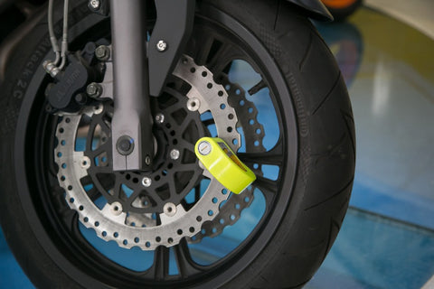 New Security Protect Anti Motorcycle Thief Electric Bike Scooter Wheel Brake Disc Alarm Lock Zinc Alloy Siren