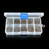 Size #3-12 High Carbon Steel Circle Owner Fishing Hooks Set 500PCS/Box