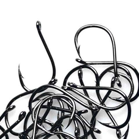 Size #3-12 High Carbon Steel Circle Owner Fishing Hooks Set 500PCS/Box