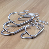 10pc 11/0# DWH401 Saltwater Fishing Hook Double Hooks Stainless Steel