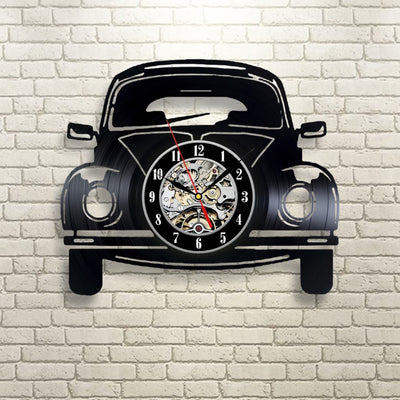 Beetle Vinyl Record wall Clock Quartz Clock