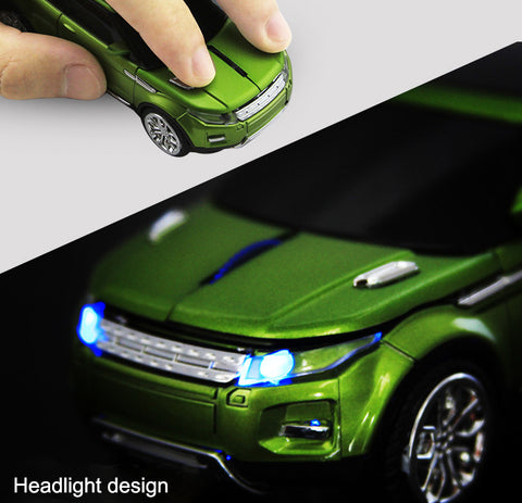 Optical Wireless Mouse sport Car Latest SUV Shaped Mice Gaming Mouse 1600DPI