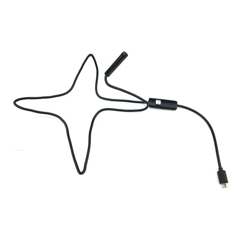 HD 7mm Lens Hard Cable Android Endoscope Camera 6LED Waterproof USB Endoscope Camera Rigid Cable