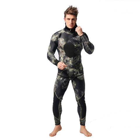 Neoprene 3mm men pesca diving spearfishing wetsuit