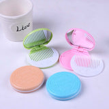 Cookies Makeup Mirror With Comb Portable Cute Small mirror