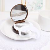 Cookies Makeup Mirror With Comb Portable Cute Small mirror