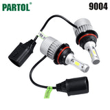 S2 H4 H7 H13 H11 H1 9005 9006 H3 9004 9007 9012 COB LED Headlight 72W 8000LM Car LED Headlights Bulb Fog Light 6500K 12V