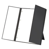 Tri-Fold Illuminated  LED Lighted Vanity Mirror Makeup Wide View Portable Travel Pocket Compact Led Mirror