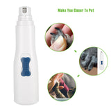 Pet Nail Grinder Electric Nails Grooming Tool Pet Nail File Gentle Paws Grinding Clipper Trimmer for Dogs Cats