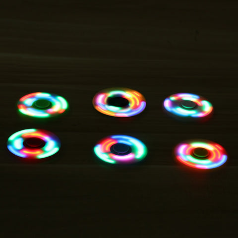 LED Light Fidget Spinner Finger ABS EDC Hand Spinner
