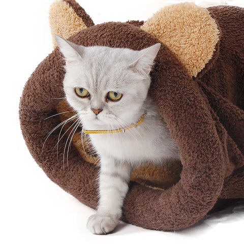 Cute Cat Sleeping Bag Warm Dog Cat Bed