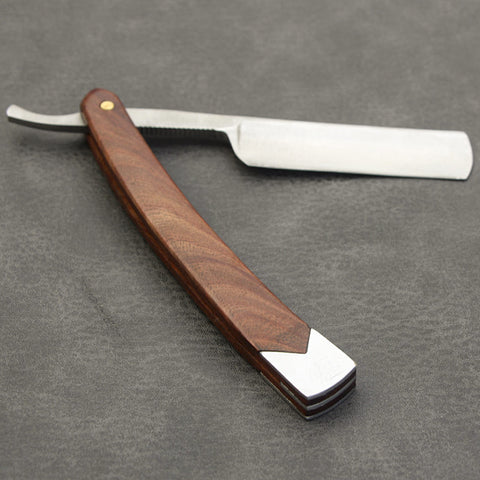 River lake straight Razor Folding Shaving Knife Professional Men Manual Beard Shaver Stainless Steel