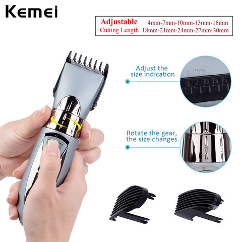 Professional Electric Hair Clipper Razor Trimmer Cutting Machine Haircut Barber Tools