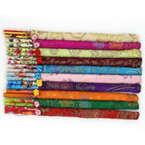 10 Pairs Ancient Pattern Print Bamboo Ecological Chopsticks Handmade