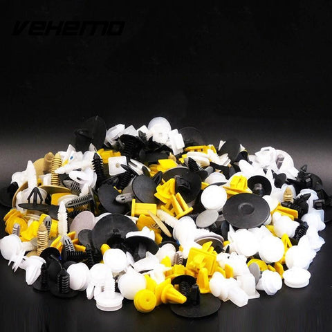 100Pcs 12 Sizes Assorted Car Styling Fender Clip Car Vehicle Plastic Rivets Fastener