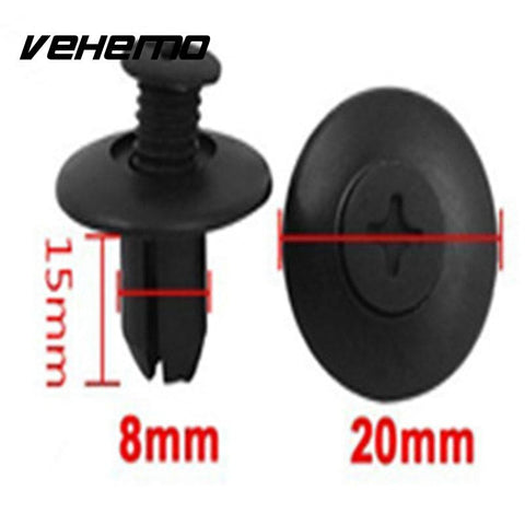 100Pcs 12 Sizes Assorted Car Styling Fender Clip Car Vehicle Plastic Rivets Fastener